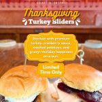 Turkey Sliders Are Here! A Festive Favorite at The Casual Pint (For a Limited Time)